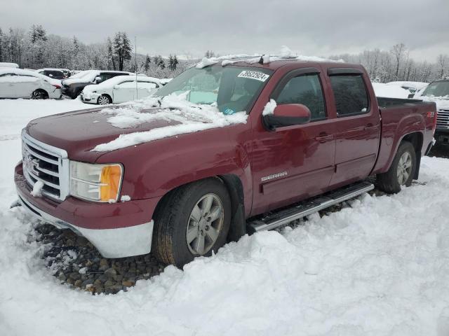 3GTP2WE7XDG140835 - 2013 GMC SIERRA K1500 SLT MAROON photo 1