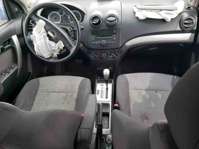 KL1TD66E29B316516 - 2009 CHEVROLET AVEO LS Mavi foto 8
