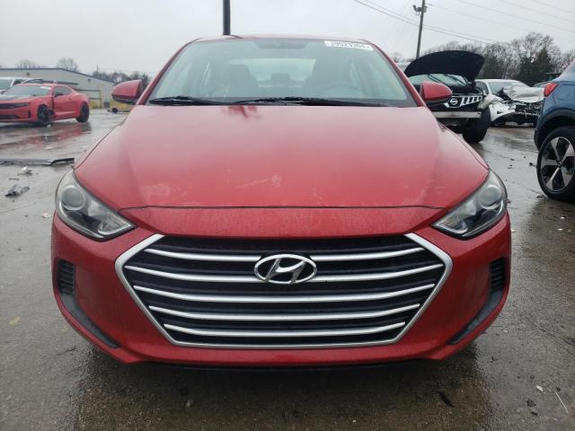 5NPD84LF9HH119228 - 2017 HYUNDAI ELANTRA SE RED photo 5