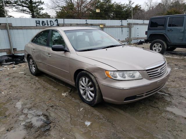 KMHFC46F87A237453 - 2007 HYUNDAI AZERA SE TAN photo 4