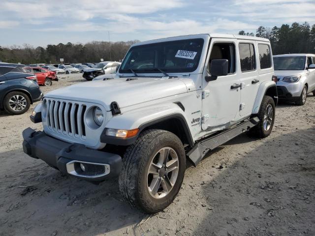 1C4HJXEG5KW531340 - 2019 JEEP WRANGLER U SAHARA WHITE photo 1