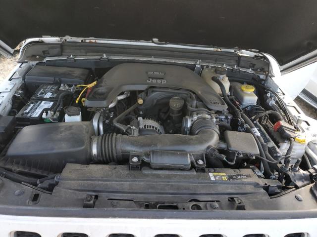 1C4HJXEG5KW531340 - 2019 JEEP WRANGLER U SAHARA WHITE photo 11