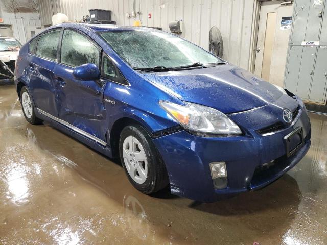 JTDKN3DUXB5302636 - 2011 TOYOTA PRIUS BLUE photo 4