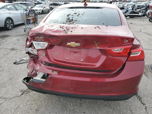 1G1ZD5ST9JF281187 - 2018 CHEVROLET MALIBU LT RED photo 6