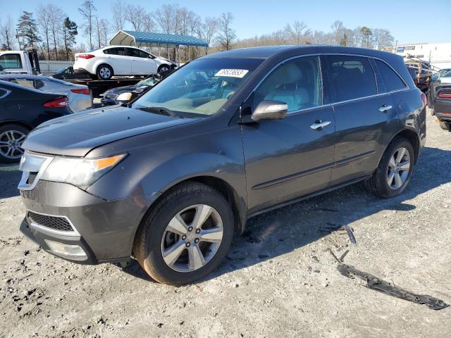 2HNYD2H39CH544136 - 2012 ACURA MDX TECHNOLOGY BROWN photo 1