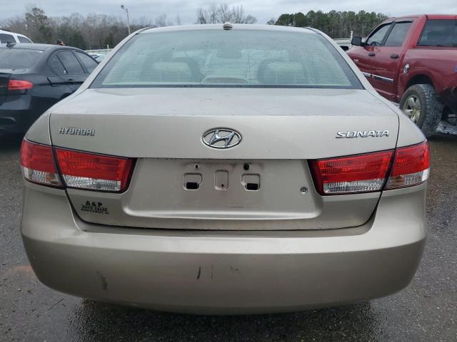 5NPEU46C48H295508 - 2008 HYUNDAI SONATA SE TAN photo 6