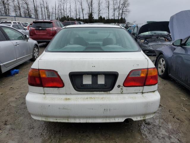 1HGEN1647XL000210 - 1999 HONDA CIVIC GX WHITE photo 6