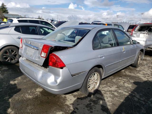 JHMES26793S001431 - 2003 HONDA CIVIC EX SILVER photo 3