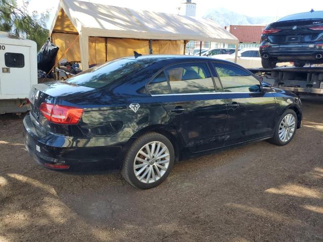 3VWD17AJ0FM333672 - 2015 VOLKSWAGEN JETTA SE BLACK photo 3