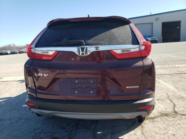 7FARW1H93KE016023 - 2019 HONDA CR-V TOURING BURGUNDY photo 6