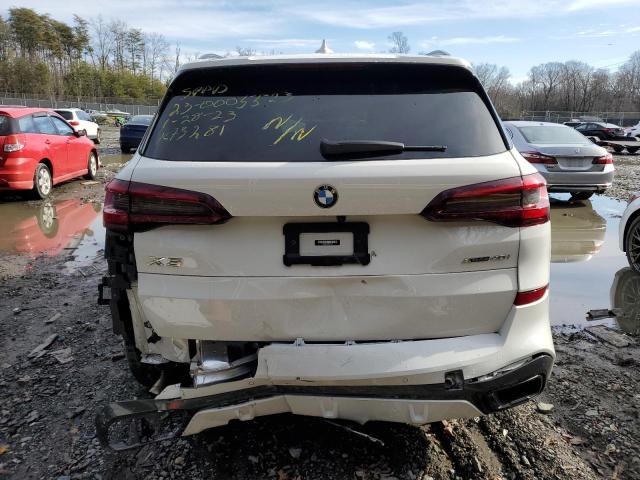 5UXCR6C00N9K73281 - 2022 BMW X5 XDRIVE40I WHITE photo 6