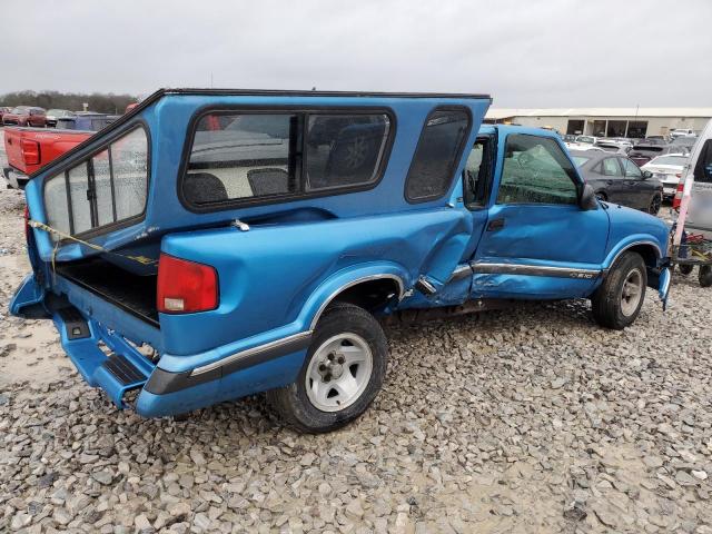 1GCCS19Z7SK143758 - 1995 CHEVROLET S TRUCK S10 BLUE photo 3