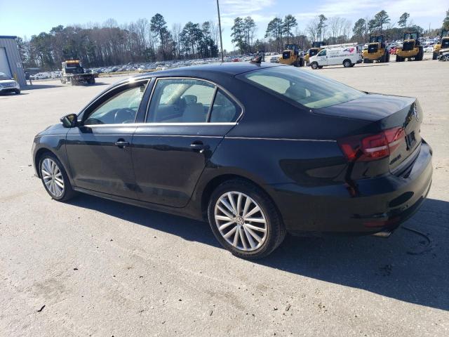 3VWL07AJ6GM255284 - 2016 VOLKSWAGEN JETTA SEL BLACK photo 2