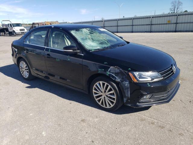 3VWL07AJ6GM255284 - 2016 VOLKSWAGEN JETTA SEL BLACK photo 4