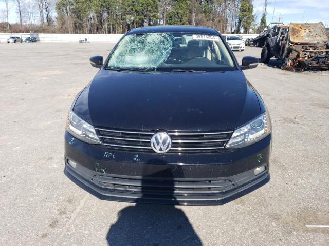 3VWL07AJ6GM255284 - 2016 VOLKSWAGEN JETTA SEL BLACK photo 5