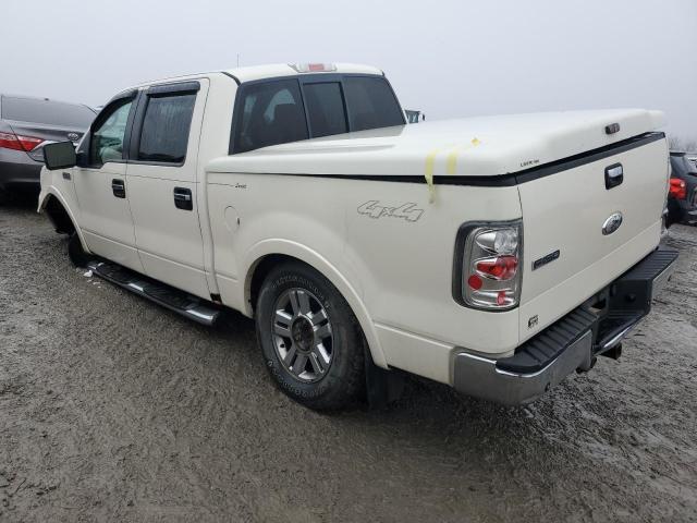 1FTPW14V58FA38003 - 2008 FORD F150 SUPERCREW WHITE photo 2