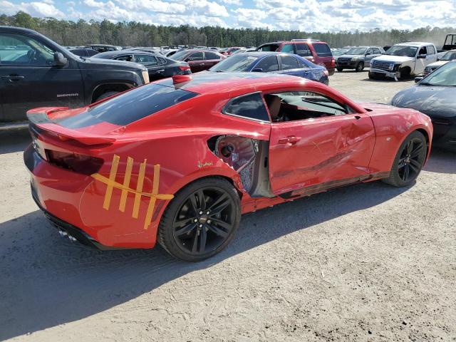 1G1FH1R79J0138848 - 2018 CHEVROLET CAMARO SS RED photo 3