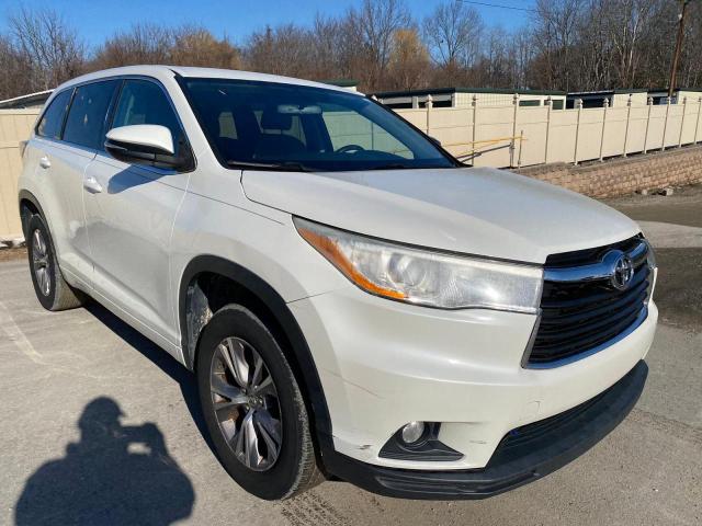 5TDZKRFH1ES025531 - 2014 TOYOTA HIGHLANDER LE WHITE photo 4