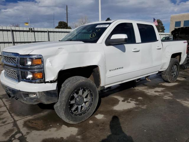 3GCUKREC2FG494286 - 2015 CHEVROLET SILVERADO K1500 LT WHITE photo 1