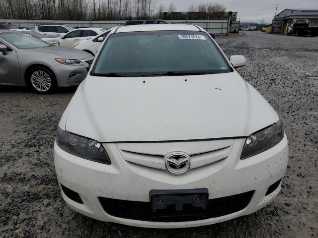 1YVHP80C085M43801 - 2008 MAZDA 6 I WHITE photo 5