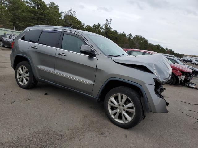 1C4RJFAG3CC281393 - 2012 JEEP GRAND CHER LAREDO ნაცრისფერი ფოტო 4