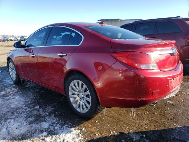 2G4GS5EV9D9194190 - 2013 BUICK REGAL PREMIUM RED photo 2