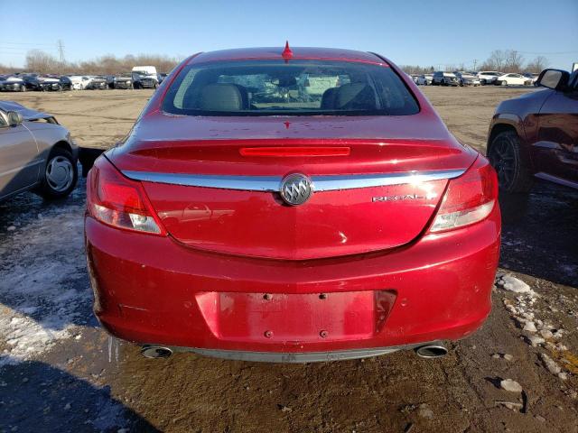 2G4GS5EV9D9194190 - 2013 BUICK REGAL PREMIUM RED photo 6