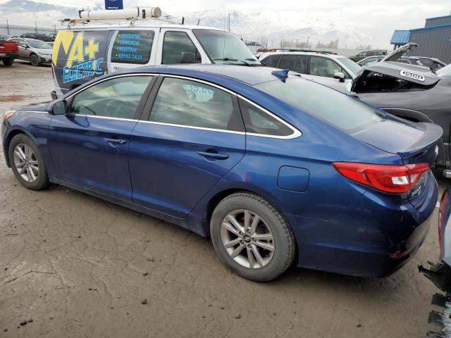 5NPE24AF0GH391769 - 2016 HYUNDAI SONATA SE BLUE photo 2