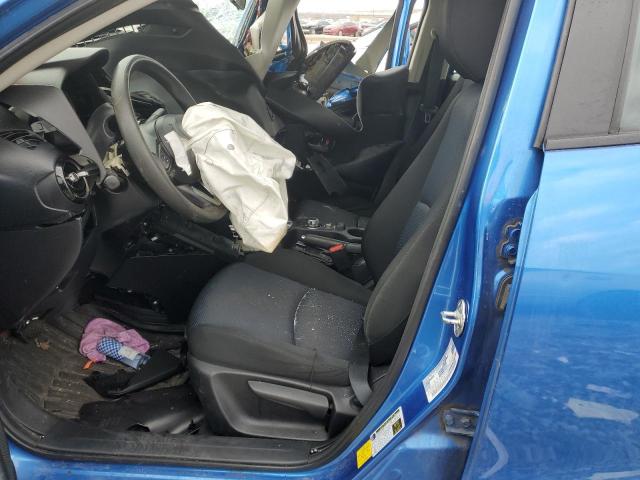 3MYDLBYV9KY524486 - 2019 TOYOTA YARIS L BLUE photo 7