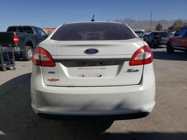 3FADP4CJXCM177039 - 2012 FORD FIESTA SEL WHITE photo 6