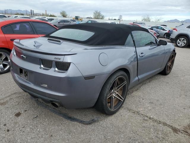 2G1FK3DJ2C9187317 - 2012 CHEVROLET CAMARO 2SS CHARCOAL photo 3