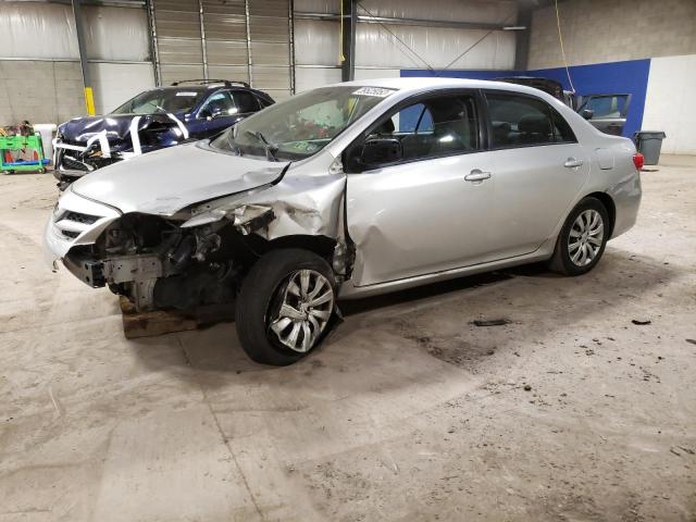2T1BU4EE7CC756556 - 2012 TOYOTA COROLLA BASE SILVER photo 1