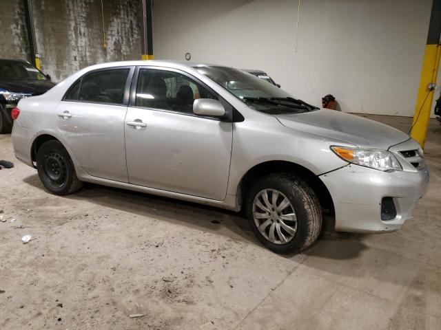 2T1BU4EE7CC756556 - 2012 TOYOTA COROLLA BASE SILVER photo 4