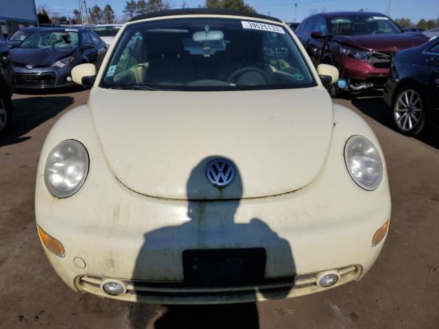 3VWCD3TY94M334955 - 2004 VOLKSWAGEN BEETLE CREAM photo 5