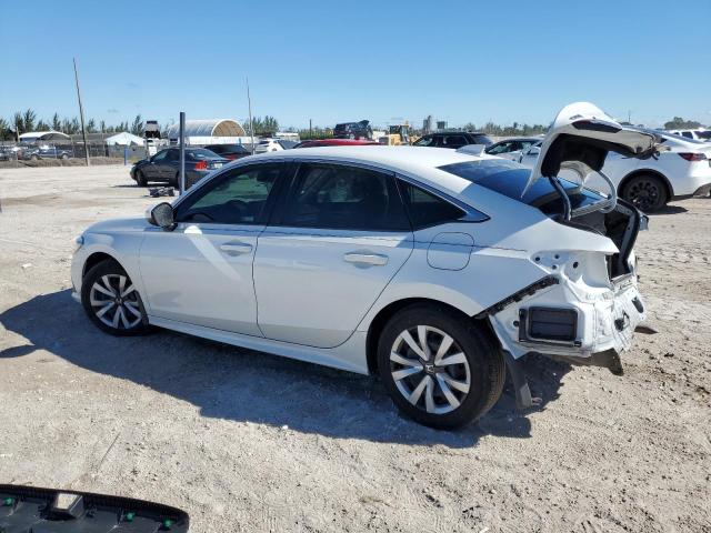 2HGFE2F25PH534344 - 2023 HONDA CIVIC LX WHITE photo 2