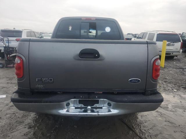 1FTRW07632KD19092 - 2002 FORD F150 SUPERCREW GRAY photo 6