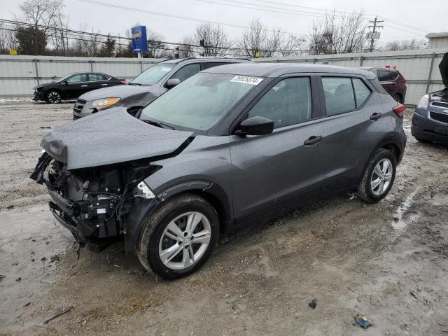 3N1CP5BV8PL528786 - 2023 NISSAN KICKS S GRAY photo 1