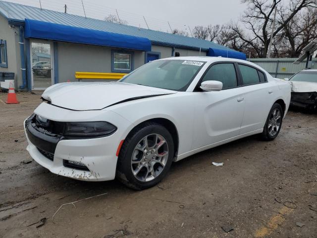 2C3CDXJG0FH806533 - 2015 DODGE CHARGER SXT WHITE photo 1