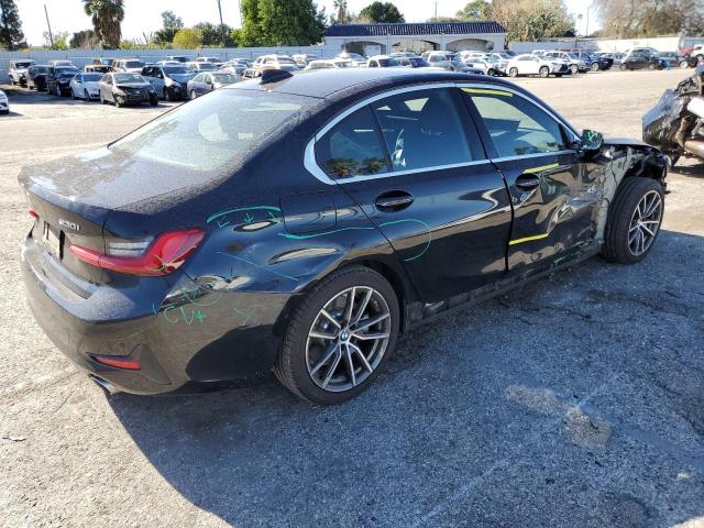 3MW5R7J0XL8B42155 - 2020 BMW 330XI BLACK photo 3