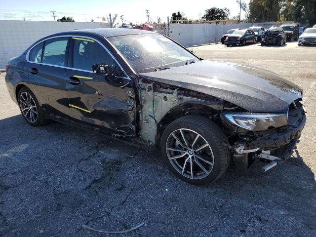 3MW5R7J0XL8B42155 - 2020 BMW 330XI BLACK photo 4