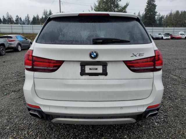 5UXKR0C51J0Y05625 - 2018 BMW X5 XDRIVE35I WHITE photo 6