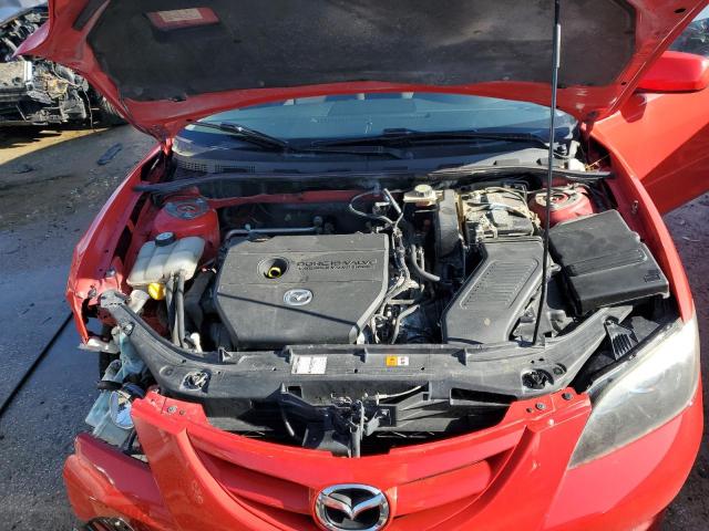 JM1BK323181799854 - 2008 MAZDA 3 S RED photo 11