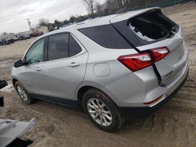 2GNAXUEV5K6261993 - 2019 CHEVROLET EQUINOX LT SILVER photo 2