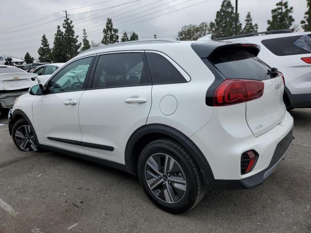 KNDCE3LC7N5530286 - 2022 KIA NIRO EX PREMIUM WHITE photo 2