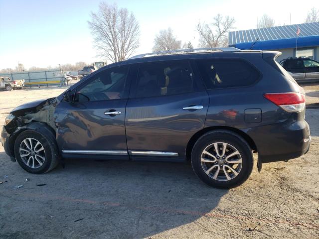 5N1AR2MN0EC604032 - 2014 NISSAN PATHFINDER S CHARCOAL photo 2