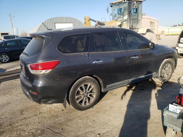 5N1AR2MN0EC604032 - 2014 NISSAN PATHFINDER S CHARCOAL photo 3