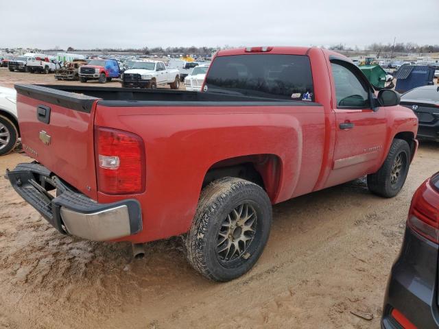 1GCEC14J87Z548498 - 2007 CHEVROLET SILVERADO C1500 RED photo 3