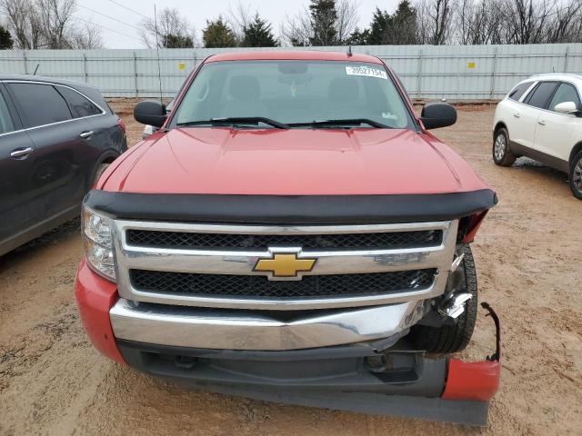 1GCEC14J87Z548498 - 2007 CHEVROLET SILVERADO C1500 RED photo 5