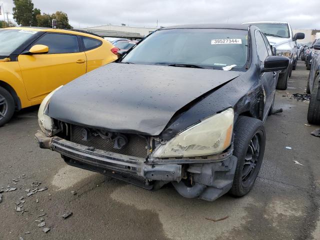 1HGCM56405A037898 - 2005 HONDA ACCORD LX BLACK photo 1