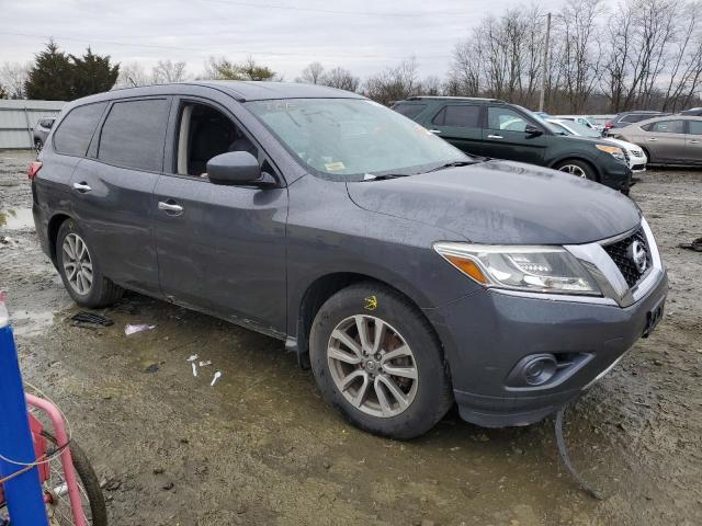 5N1AR2MM9EC708767 - 2014 NISSAN PATHFINDER S GRAY photo 4